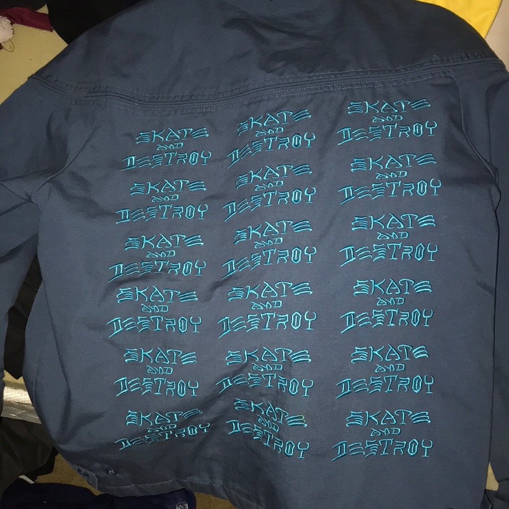 Supreme X Thrasher bomber navy M